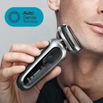 Braun Series 7 71-S7200c Golarka foliowa Przycinarka Czarny, Srebrny