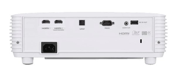 Projektor danych Acer Home H6830BD (Projektor o standardowym rzucie 4000 ANSI lumenów DLP UHD 4K (3840x2160) Kompatybilność 3D) Biały