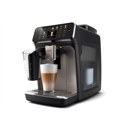 Philips | Ekspres do kawy | EP5549/70 Seria 5500 LatteGo | Ciśnienie pompy 15 bar | Wbudowany spieniacz do mleka | Automatyczny | 1500 W | Czarny