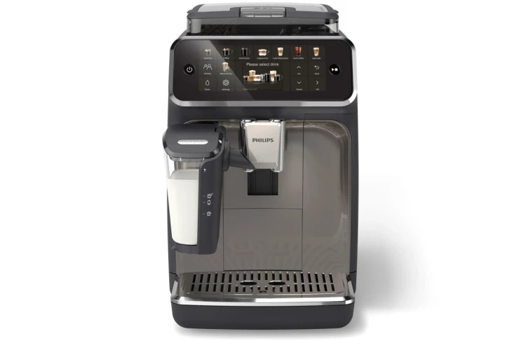 Philips | Ekspres do kawy | EP5549/70 Seria 5500 LatteGo | Ciśnienie pompy 15 bar | Wbudowany spieniacz do mleka | Automatyczny | 1500 W | Czarny