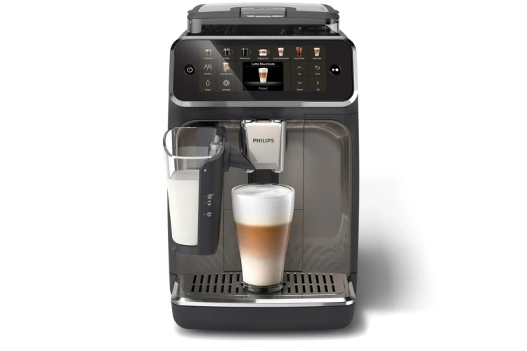 Philips | Ekspres do kawy | EP5549/70 Seria 5500 LatteGo | Ciśnienie pompy 15 bar | Wbudowany spieniacz do mleka | Automatyczny | 1500 W | Czarny
