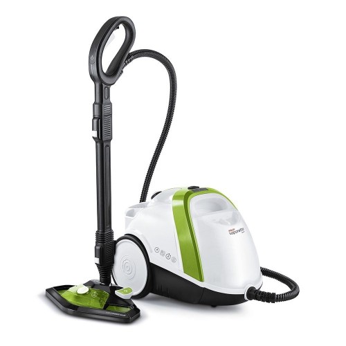 Odkurzacz parowy Polti Vaporetto Smart 110 Eco, Moc 1500 W, Ciśnienie pary 4 bar, Pojemność zbiornika na wodę 2 L, Biały/Zielony