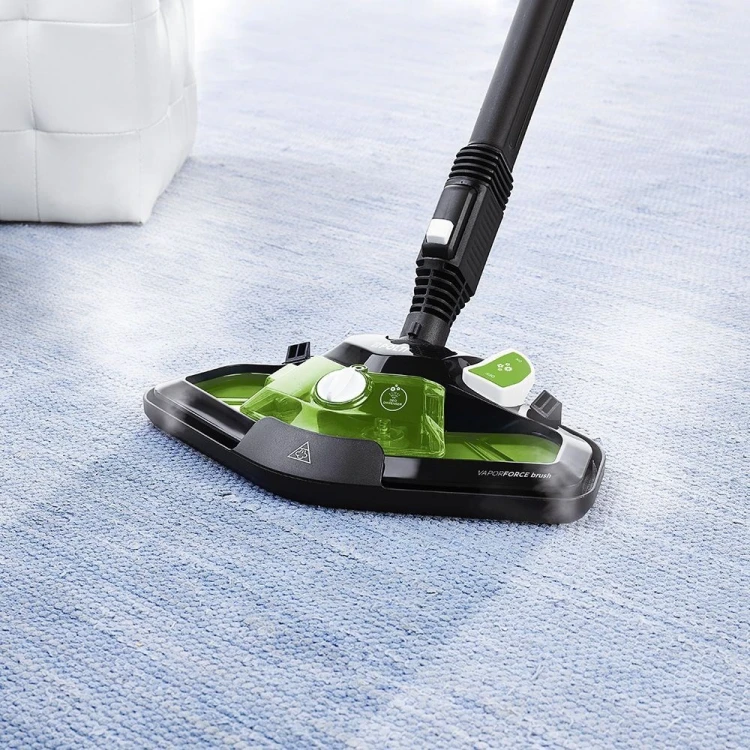 Odkurzacz parowy Polti Vaporetto Smart 110 Eco, Moc 1500 W, Ciśnienie pary 4 bar, Pojemność zbiornika na wodę 2 L, Biały/Zielony