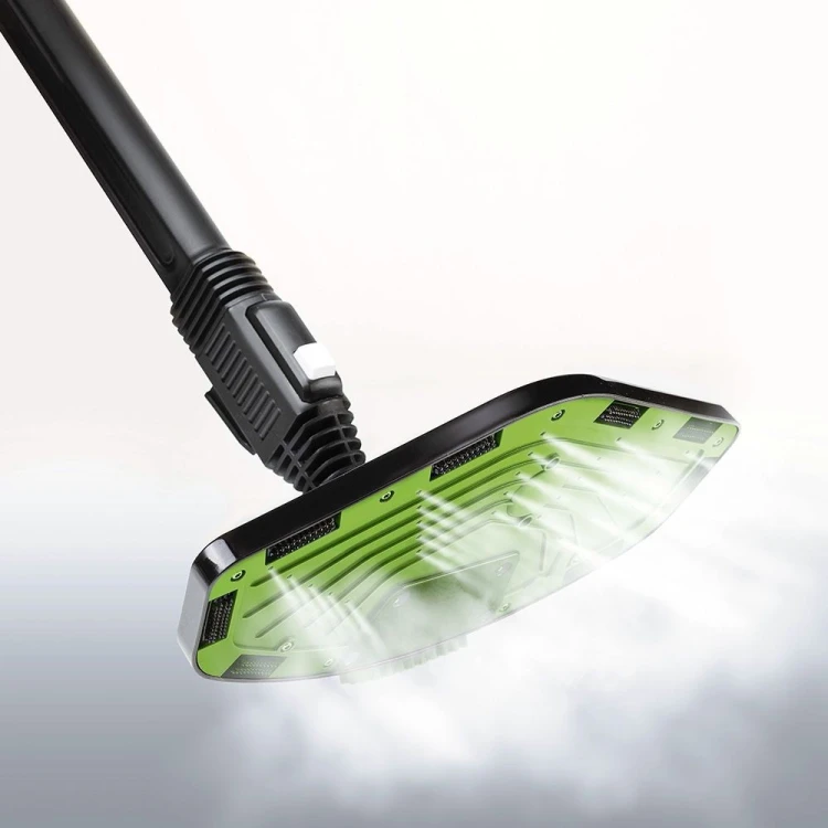 Odkurzacz parowy Polti Vaporetto Smart 110 Eco, Moc 1500 W, Ciśnienie pary 4 bar, Pojemność zbiornika na wodę 2 L, Biały/Zielony