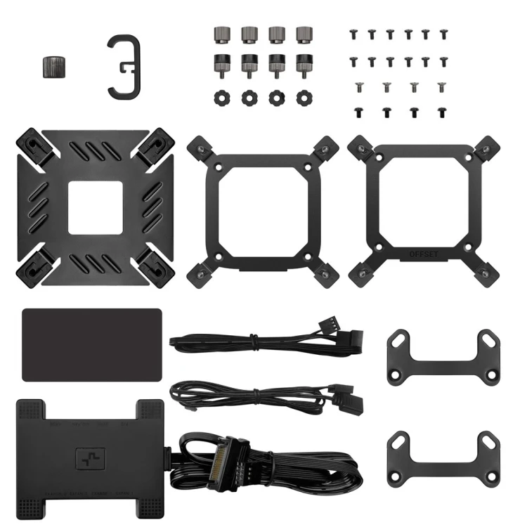 DeepCool Spartacus 360 Procesor Zestaw do chłodzenia płynami 12 cm Czarny