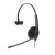 Jabra Biz 1500 Mono Zestaw słuchawkowy Przewodowa Opaska na głowę Biuro/centrum telefoniczne Bluetooth Czarny