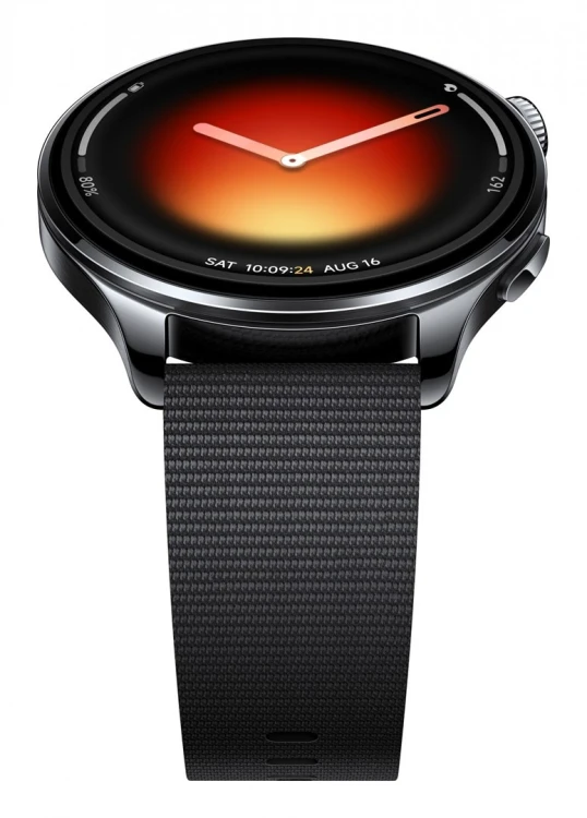 Xiaomi Watch 5 3,91 cm (1.54") AMOLED 47 mm Cyfrowy 480 x 480 px Ekran dotykowy Czarny GPS