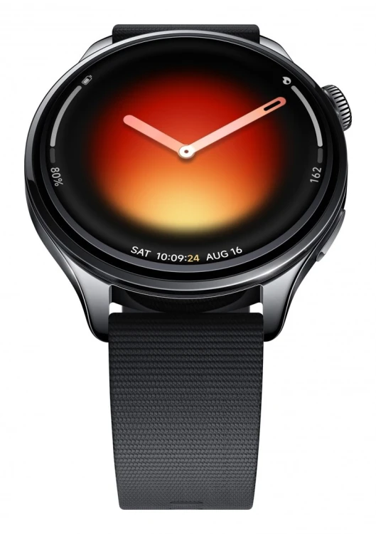Xiaomi Watch 5 3,91 cm (1.54") AMOLED 47 mm Cyfrowy 480 x 480 px Ekran dotykowy Czarny GPS