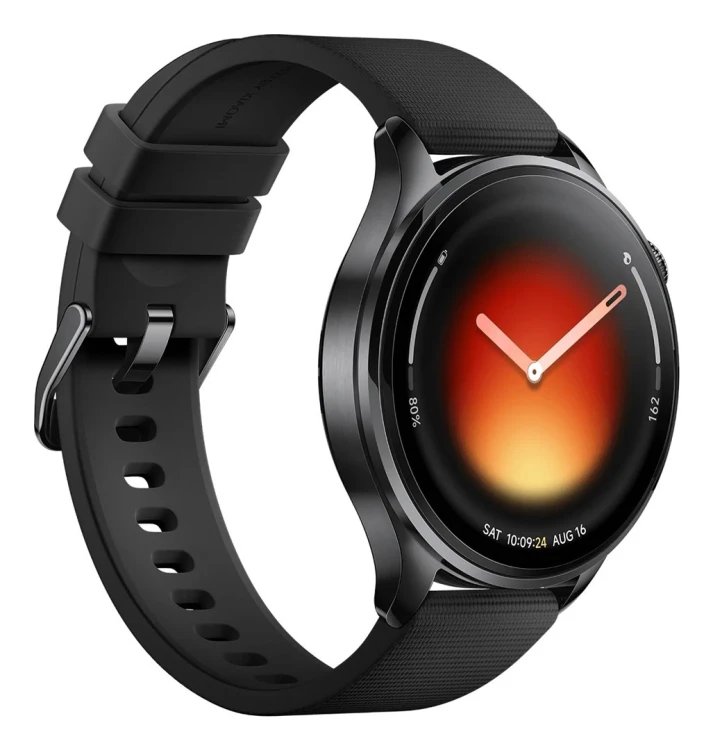Xiaomi Watch 5 3,91 cm (1.54") AMOLED 47 mm Cyfrowy 480 x 480 px Ekran dotykowy Czarny GPS