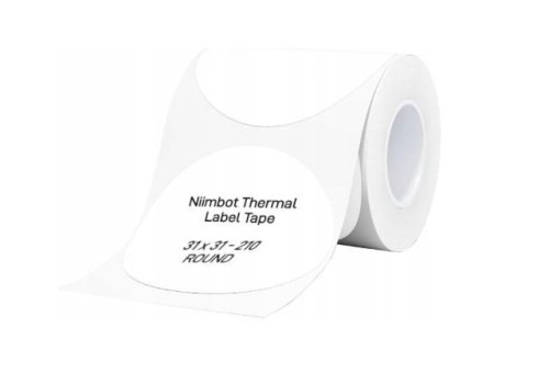 Etykiety termiczne Niimbot T31*31 Round -210White