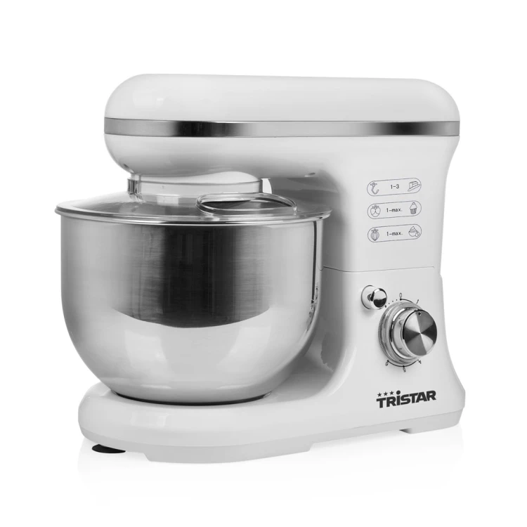 Maszyna kuchenna Tristar MX-4817 1200 W Liczba biegów 6 Pojemność miski 5 L Biały