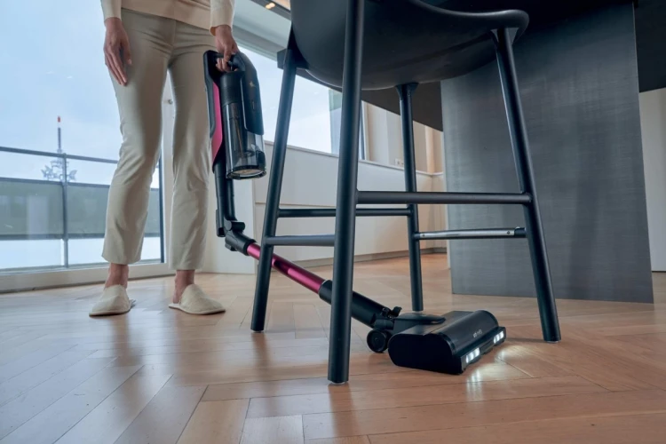 Hoover HF610HX 011 Pionowy odkurzacz Bateria Suchy EPA Bez worka 0,7 l 650 W Purpurowy 4 Ah