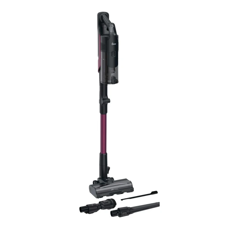 Hoover HF610HX 011 Pionowy odkurzacz Bateria Suchy EPA Bez worka 0,7 l 650 W Purpurowy 4 Ah