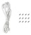 Wentylator Deepcool R-FD12-BKAPN3-G ARGB-3 IN 1 Performance 120mm Fan White 3-Pack