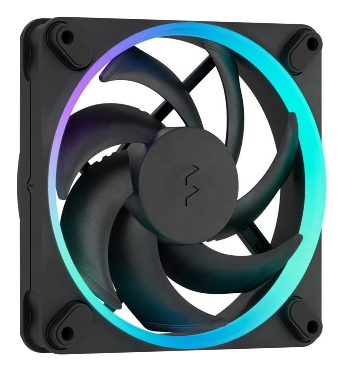 Fractal Design Momentum 12 RGB Obudowa komputera Wentylator 12 cm Czarny 3 szt.