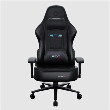 Jednostajny Fotel do gier RTC obejmuje hardcore Czarny