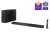 Sharp 2.1-kanałowy ultracienki Dolby Atmos/DTS Virtual: X Soundbar z bezprzewodowym subwooferem HT-SBW320 360 W Łączność Bluetooth Połączenie bezprzew