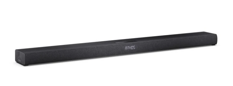 Sharp 2.1-kanałowy ultracienki Dolby Atmos/DTS Virtual: X Soundbar z bezprzewodowym subwooferem HT-SBW320 360 W Łączność Bluetooth Połączenie bezprzew