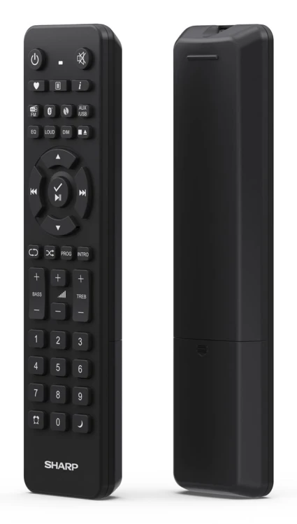 System Hi-Fi Sharp TOKYO DAB+ All-in-One XL-B720D(BK) Wejście AUX Łączność Bluetooth Odtwarzacz CD Radio FM