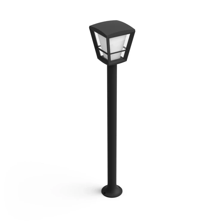 Zewnętrzna latarnia słupkowa Philips Hue WCA Econic | 15 W | 2000-6500 Hue Biały kolor Atmosfera
