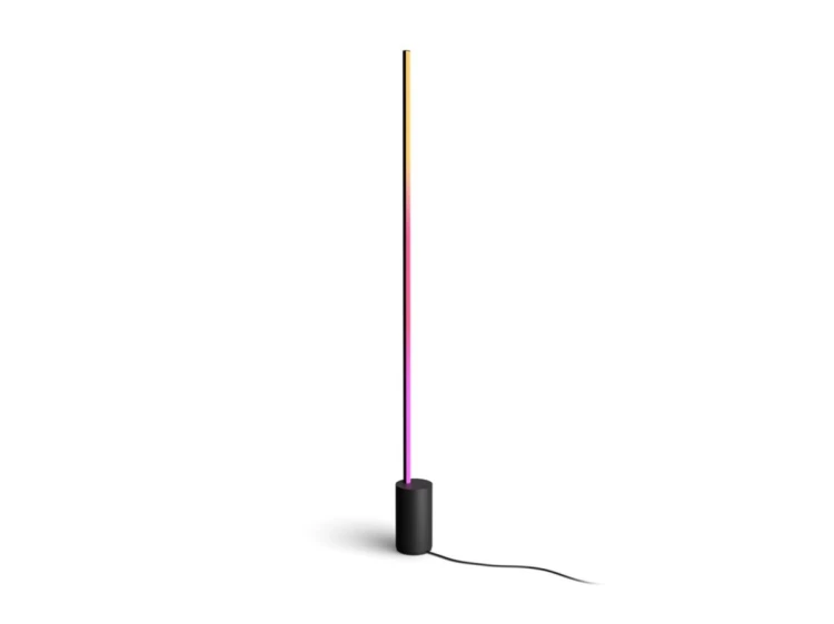 Lampa podłogowa Philips Hue Gradient Signe w kolorze czarnym