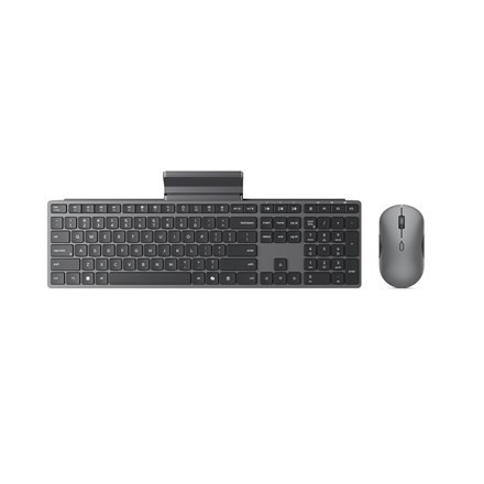 Lenovo 700 Modern klawiatura Dołączona myszka Biuro RF Wireless + Bluetooth US English Szary