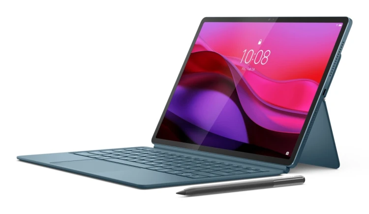 Lenovo Yoga Tab Plus Snapdragon 256 GB 32,3 cm (12.7") 16 GB Wi-Fi 7 (802.11be) Android 14 Morski