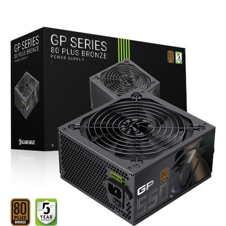 Gamemax PSU | GP 550B | 550 W | Bronze | Non-Modular