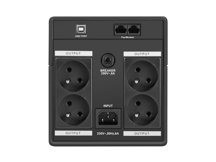 UPS ARMAC HOME LINE-INT  4X 230V PL  H/1000E/LED