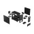 FRACTAL DESIGN Pop Mini Cicha czerń S