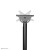 Neomounts NM-C440DBLACK uchwyt do tablic informacyjnych 152,4 cm (60") Czarny