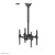 Neomounts NM-C440DBLACK uchwyt do tablic informacyjnych 152,4 cm (60") Czarny