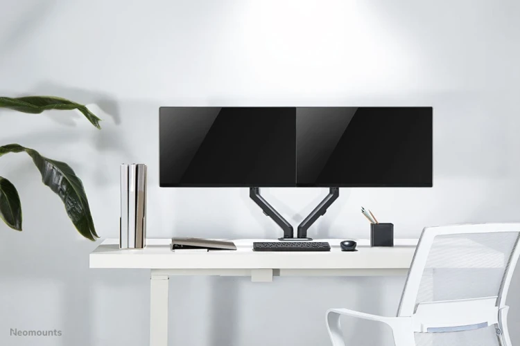 Neomounts FPMA-D650DBLACK uchwyt / stojak do monitorów 68,6 cm (27") Biurko Czarny