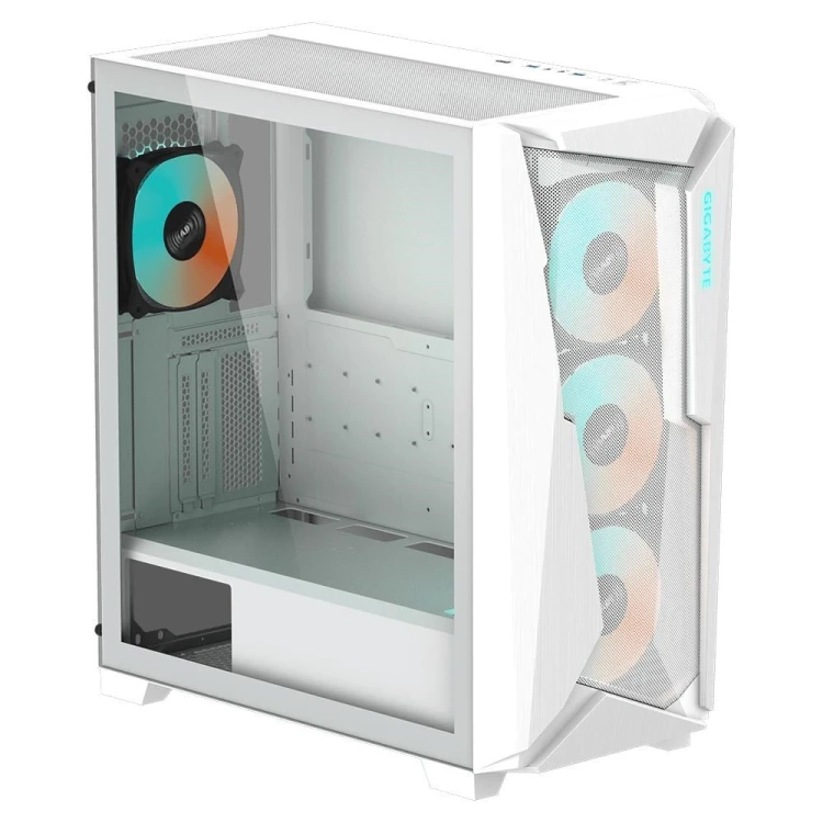 Gigabyte case C301 SZKŁO BIAŁE, ATX, Mid Tower, białe