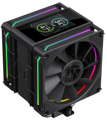 GameMax SIGMA 620 BK system chłodzenia komputerów Procesor Chłodnica powietrza 12 cm Czarny 1 szt.