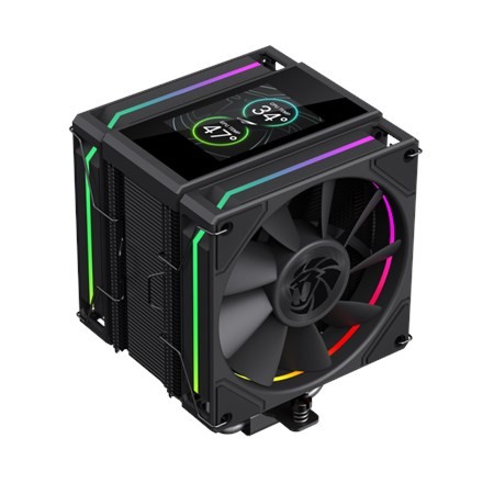 GameMax SIGMA 620 BK system chłodzenia komputerów Procesor Chłodnica powietrza 12 cm Czarny 1 szt.