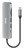 Port Designs 900162 huby i koncentratory USB Type-C Srebrny