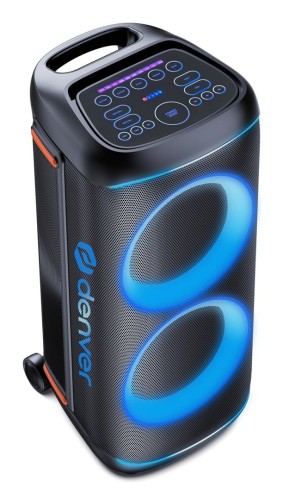 Denver BPS-470 Głośnik imprezowy Czarny 200 W