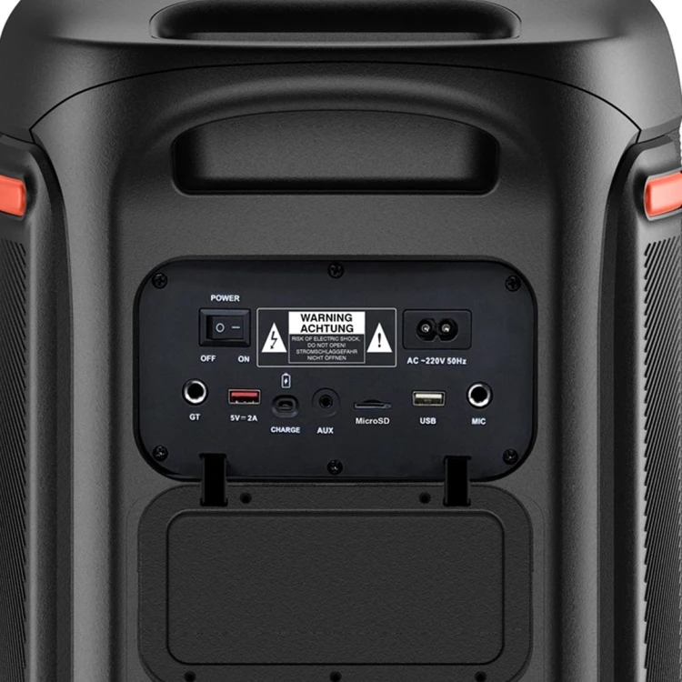 Denver BPS-470 Głośnik imprezowy Czarny 200 W