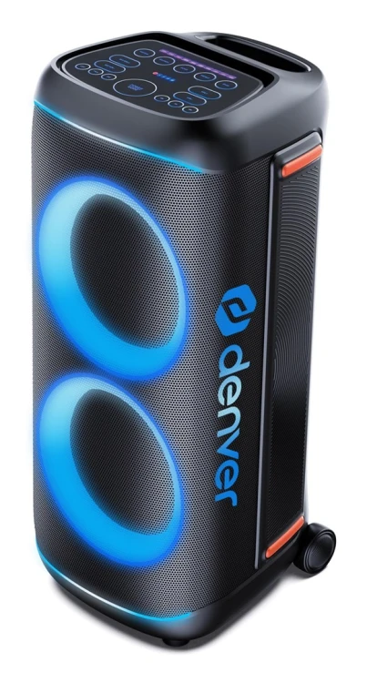 Denver BPS-470 Głośnik imprezowy Czarny 200 W