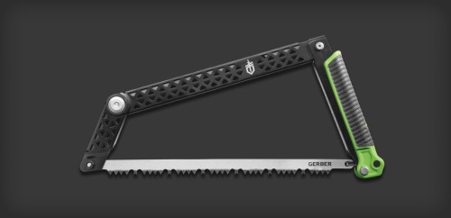 Gerber 31-002820 piła ręczna Hacksaw 30,5 cm Czarny, Zielony, Stal nierdzewna