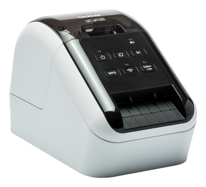 Brother QL-810W drukarka etykiet bezpośrednio termiczny Kolor 300 x 600 DPI 176 mm/s Przewodowy i Bezprzewodowy DK Wi-Fi