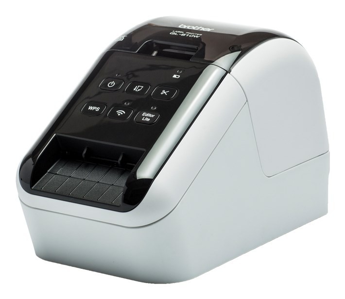 Brother QL-810W drukarka etykiet bezpośrednio termiczny Kolor 300 x 600 DPI 176 mm/s Przewodowy i Bezprzewodowy DK Wi-Fi