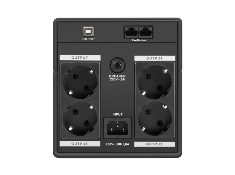 UPS ARMAC HOME LINE-INT 4X SCHUKO H/1500F/LED