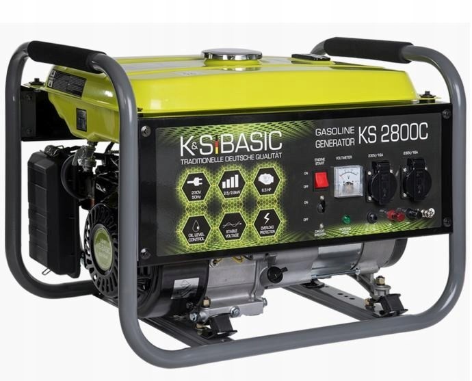 Generator benzynowy KSB 2800C 2,5kW 230V. Basic (uzwojenie miedziane)