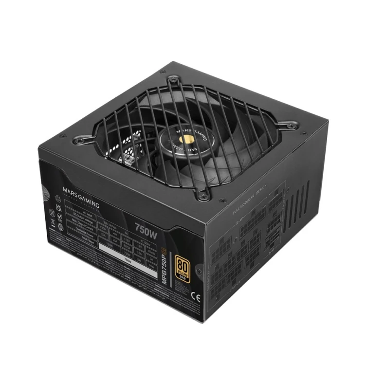 TACENS MARS MPB750PSI 750W DC-DC, ATX 3.1, PCIe 5.1, 80PLUS GOLD - zasilacz/PSU