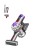 Dyson 586120-01 odkurzacz przenośny Szary, Czerwony, Fioletowy Bez worka