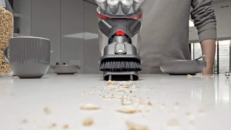 Dyson 586120-01 odkurzacz przenośny Szary, Czerwony, Fioletowy Bez worka