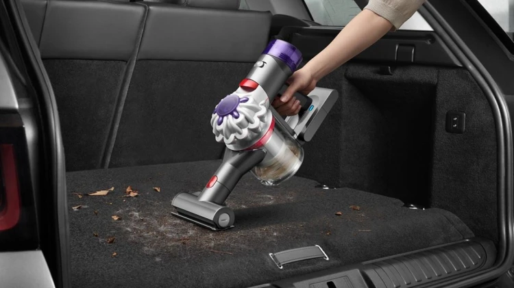 Dyson 586120-01 odkurzacz przenośny Szary, Czerwony, Fioletowy Bez worka