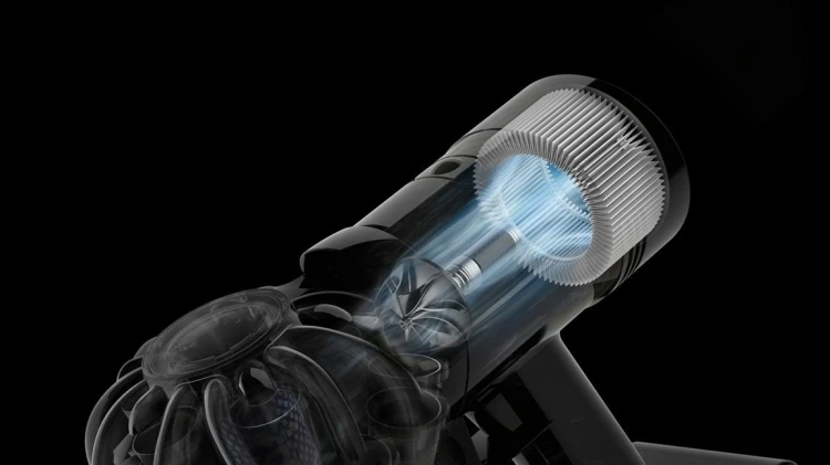 Dyson 586120-01 odkurzacz przenośny Szary, Czerwony, Fioletowy Bez worka